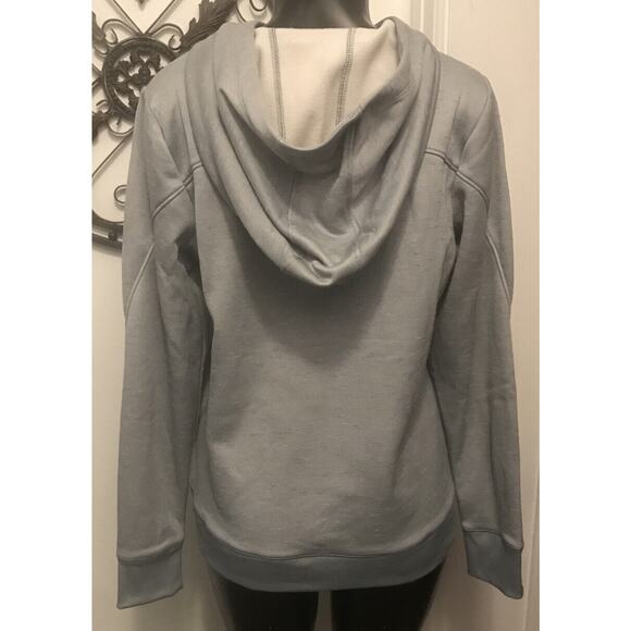 Medium Under Armour Coldgear Loose Fit Gray Womens Hoodie NWT 192006689232 - Picture 7 of 11